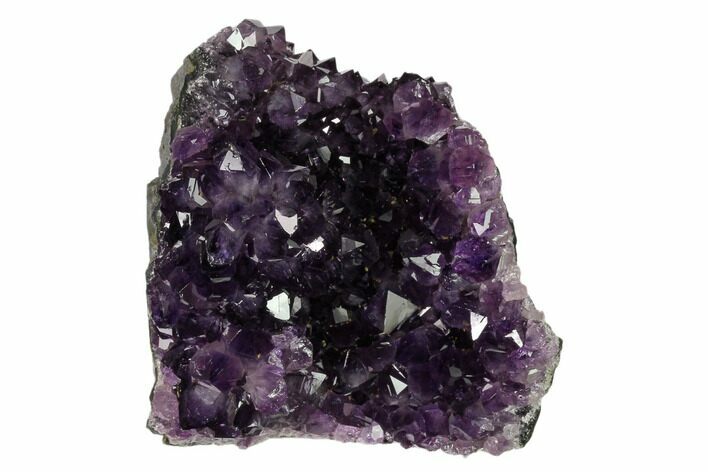 Dark Purple Amethyst Crystal Cluster - Artigas, Uruguay #151249